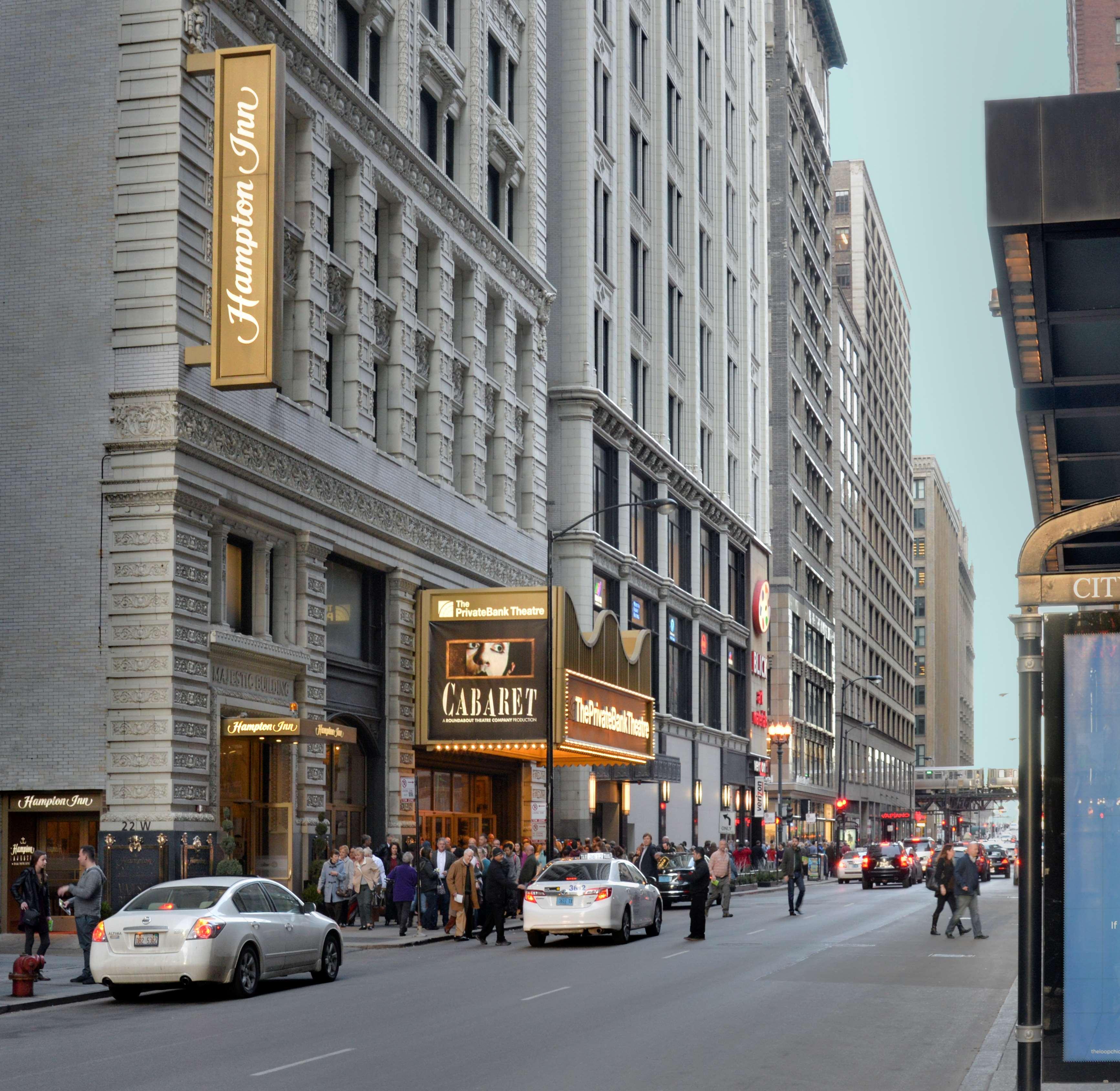 Hampton Inn Majestic Chicago Theatre District Exteriör bild