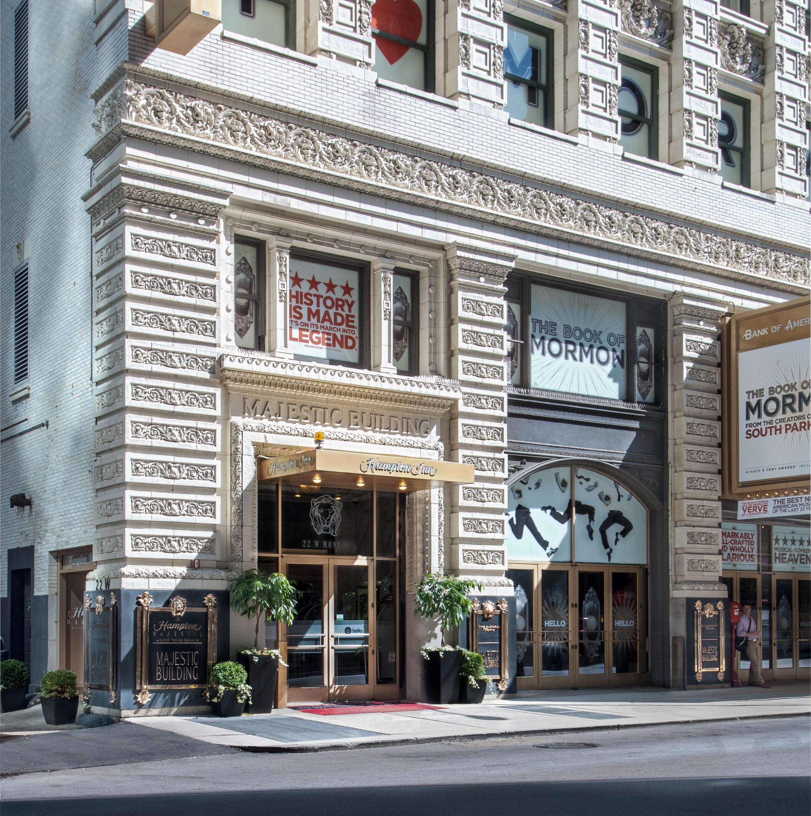 Hampton Inn Majestic Chicago Theatre District Exteriör bild